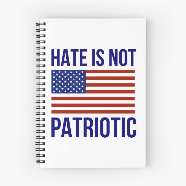 Item preview, Hate is not patriotic  designed and sold by Rachel the Artist .