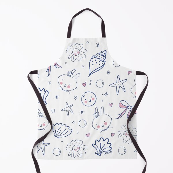 Item preview, Beach Bunny Coastal Coquette Pattern designed and sold by LadyLucasArt.