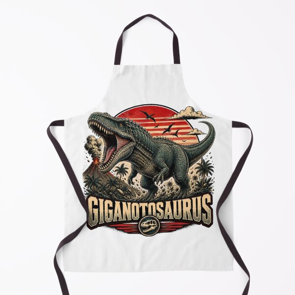 Item preview, Giganotosaurus Rex Dinosaur Cyberpunk Retro designed and sold by JonelleTshirts.