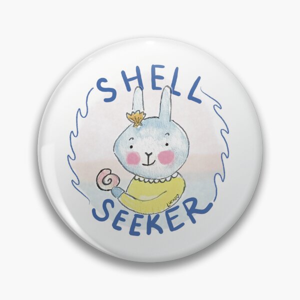Item preview, Beach Bunny Shell Seeker designed and sold by LadyLucasArt.