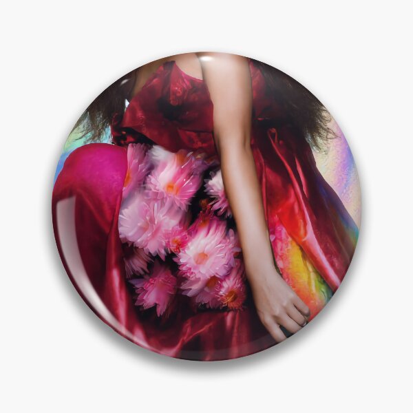 Item preview, Rihanna Melting Red Dress Holographic Surreal Art designed and sold by y2kponyclub.