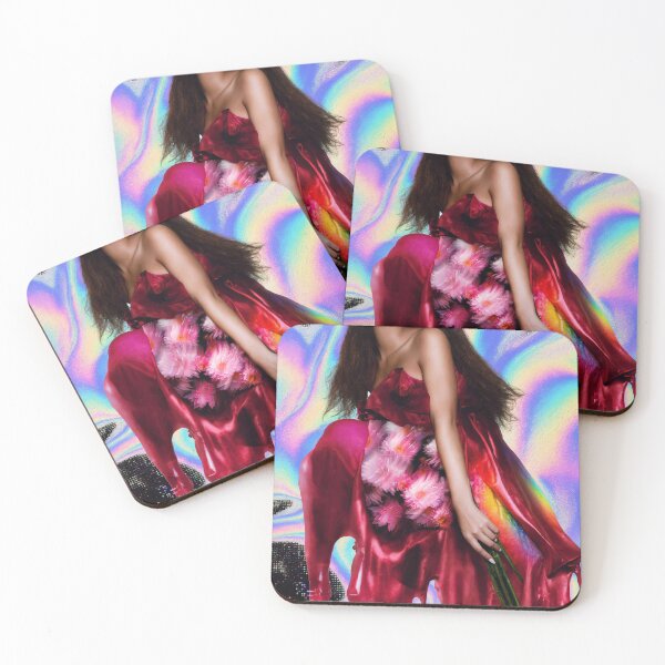 Item preview, Rihanna Melting Red Dress Holographic Surreal Art designed and sold by y2kponyclub.