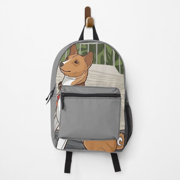 Item preview, Two Basenji Dogs on a Walk: Vector Pet Art designed and sold by Apex_Visuals.