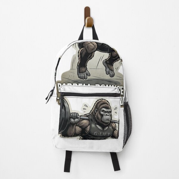 Item preview, Gorilla Gym Motivation Barbell Bouncer Funny designed and sold by JeevanStickers.