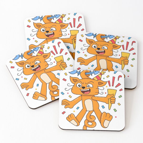 Item preview, Funny Party Cat Birthday Celebration Doodle Art  designed and sold by brkydesign.