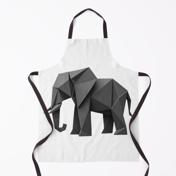 Item preview, Elephant Origami Style Art designed and sold by NanuWear.