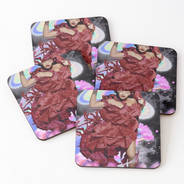 Item preview, Rihanna Liquid Holographic Dreamcore Collage designed and sold by y2kponyclub.