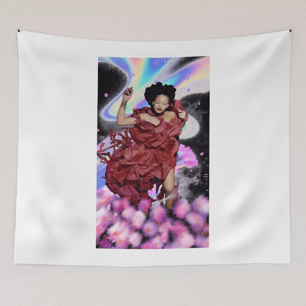 Item preview, Rihanna Liquid Holographic Dreamcore Collage designed and sold by y2kponyclub.