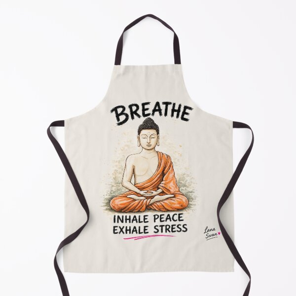 Item preview, INNER PEACE BUDDHA | Spiritual Zen Design | Mindfulness Aesthetic Art designed and sold by BlueberrySwan.