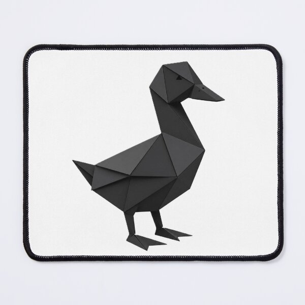 Item preview, Black Duck Origami Style Art designed and sold by NanuWear.