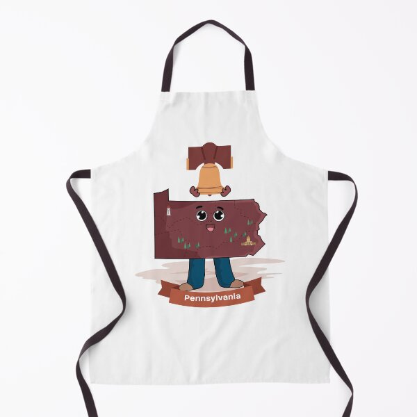 Item preview, Pennsylvania State Map Liberty Bell designed and sold by Travel.Art.