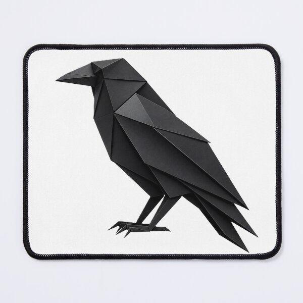 Item preview, Crow Origami Style Art designed and sold by NanuWear.