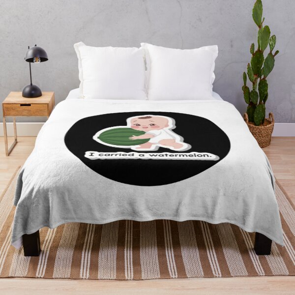 Item preview, I Carried a Watermelon - Funny Dirty Dancing Quote Gift Sticker designed and sold by DustGoldStudio.