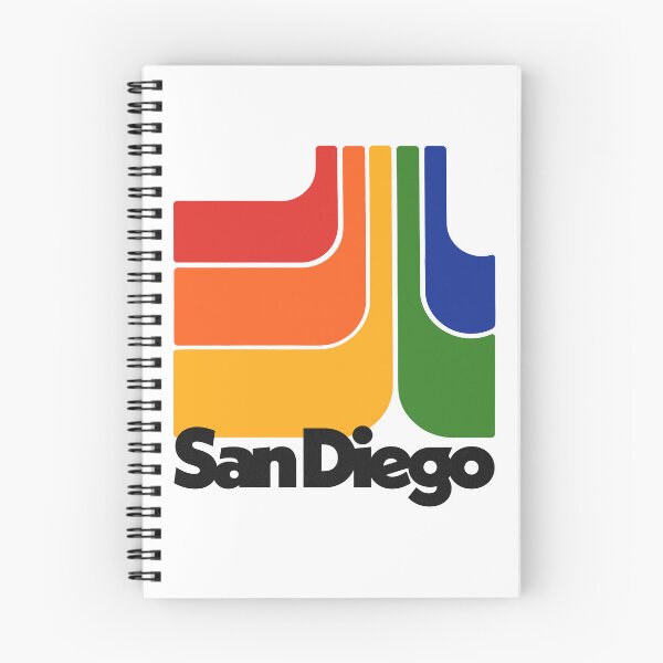 Item preview, San Diego --- Retro Design  designed and sold by AestheticNow.