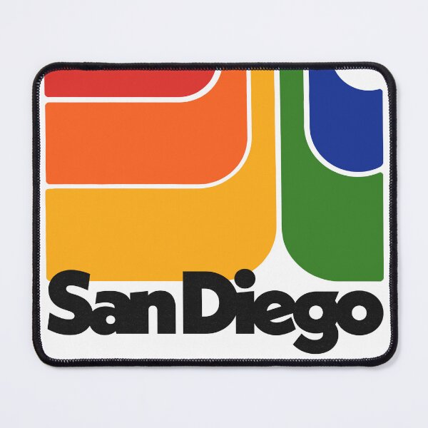 Item preview, San Diego --- Retro Design  designed and sold by AestheticNow.