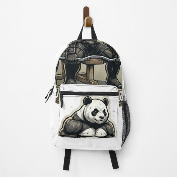Item preview, Panda Own The Grind Gym Motivation Fitness designed and sold by JeevanStickers.