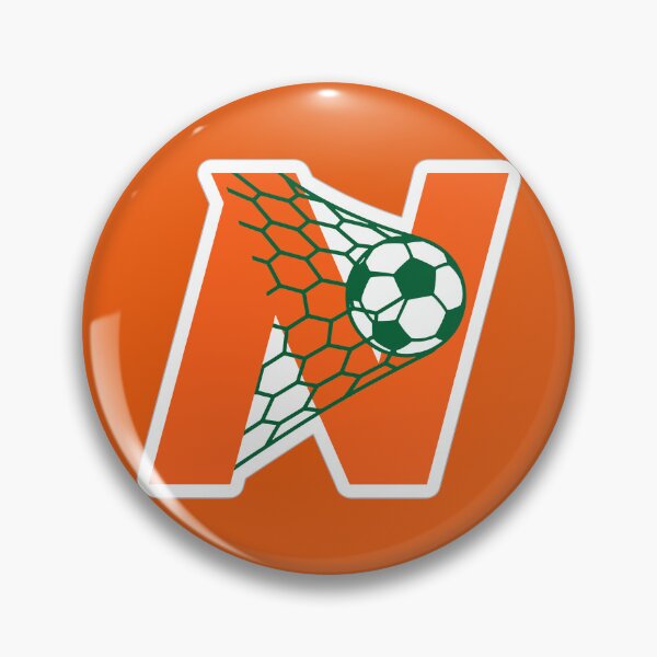 Item preview, Back of the Net Football Monogram N Goal Style designed and sold by xmoudx.