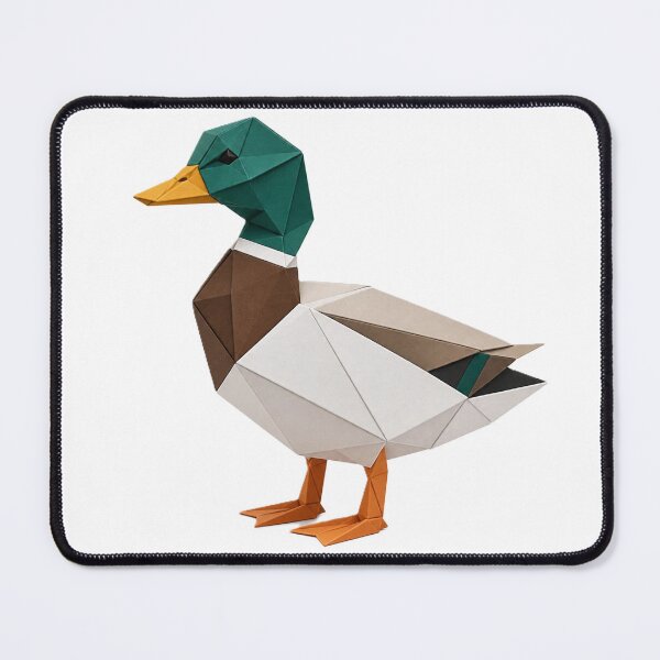 Item preview, Colored Duck Origami Style Art designed and sold by NanuWear.