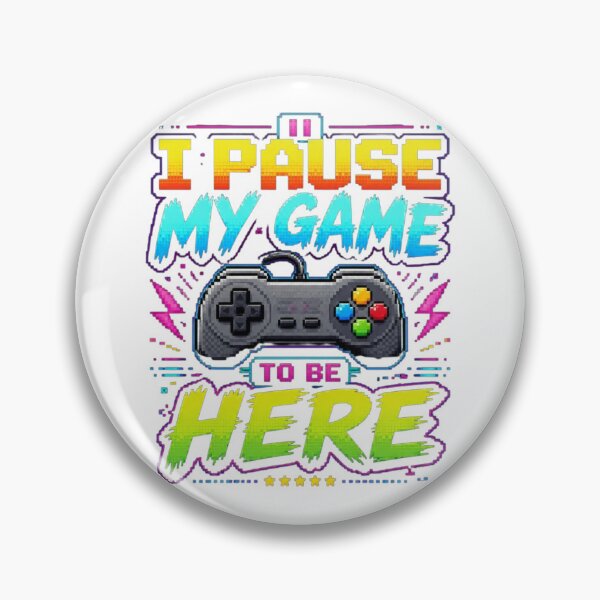 Item preview, I Pause My Game To Be Here Funny Gamer Shirt designed and sold by kaream1308.