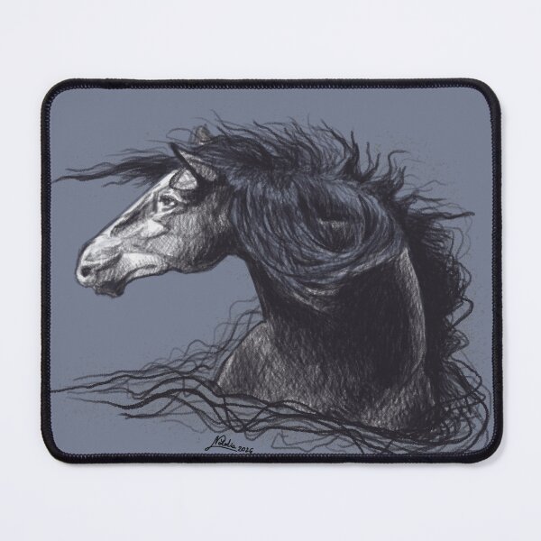 Item preview, Horse head sketch style designed and sold by Konopikyu.
