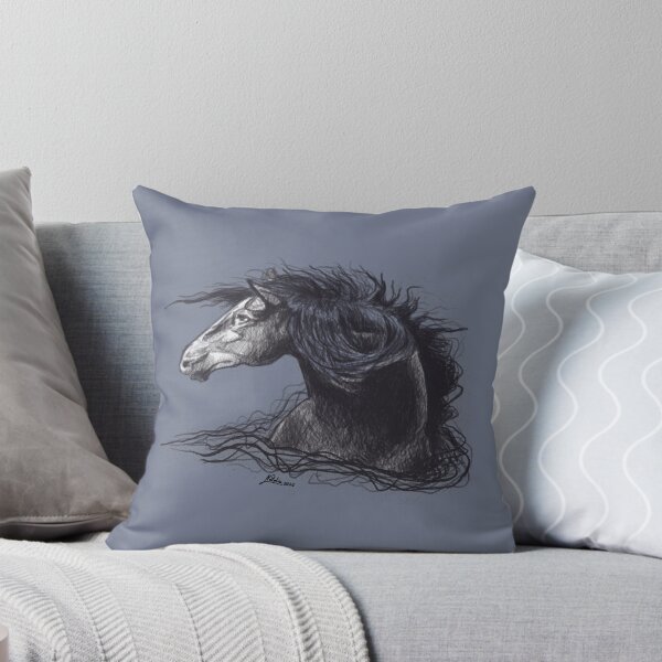 Item preview, Horse head sketch style  designed and sold by Konopikyu.