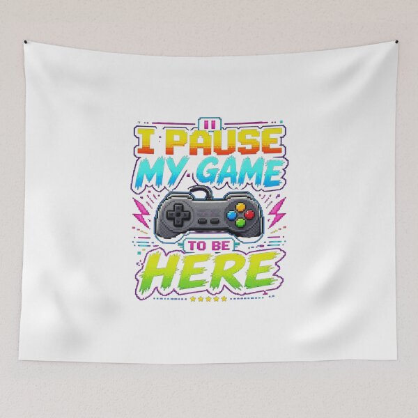 Item preview, I Pause My Game To Be Here Funny Gamer Shirt designed and sold by kaream1308.