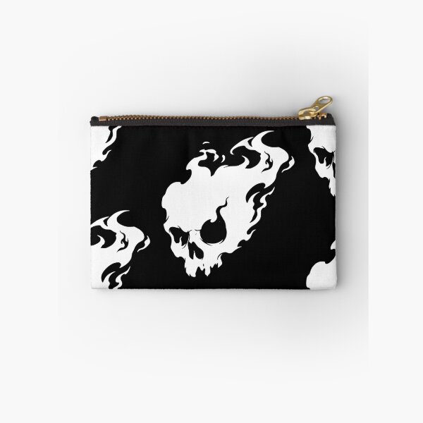 Item preview, Ghost Fire Flaming Skull Gothic Silhouette designed and sold by Skulls & Calaveras.