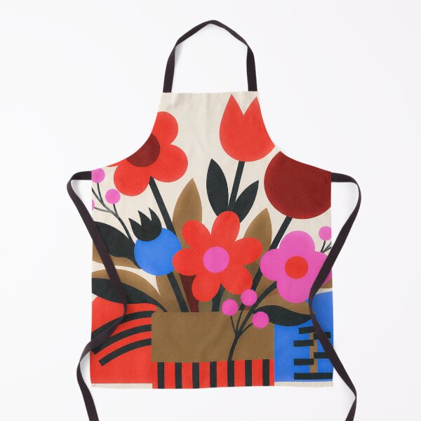 Item preview, Bold floral bouquet with geometric shapes designed and sold by Studio Adelita.