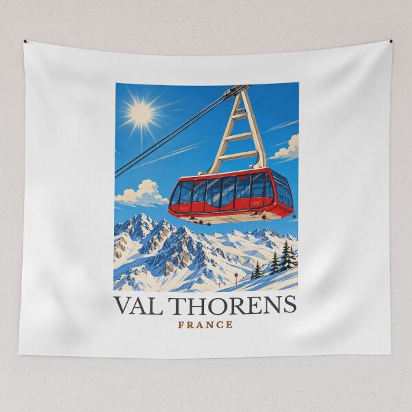Item preview, Val Thorens - France designed and sold by GoodOldVintage.