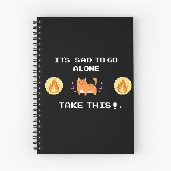Item preview,  its sad to go alone, take this!! designed and sold by samuzai.