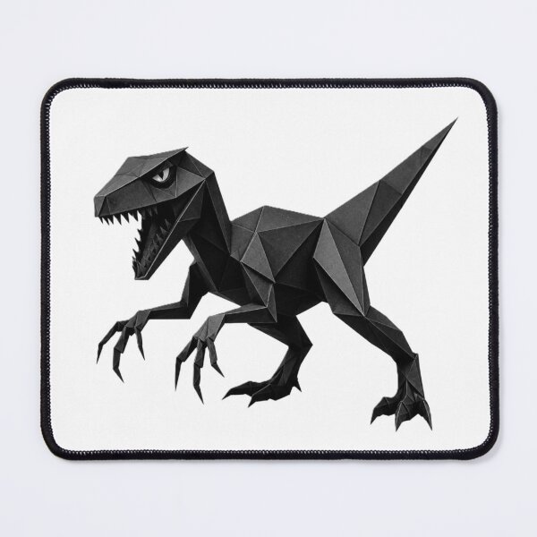 Item preview, Velociraptor Dinosaur Origami Style Art designed and sold by NanuWear.