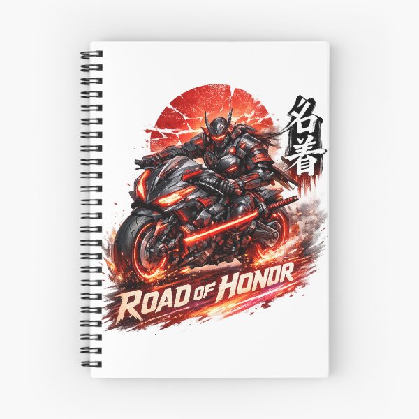 Item preview, Road of Honor — Cyber Samurai Rides at Full Speed designed and sold by Cyber Kitsune.