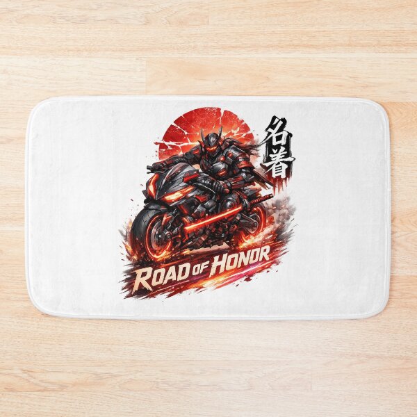 Item preview, Road of Honor — Cyber Samurai Rides at Full Speed designed and sold by Cyber Kitsune.