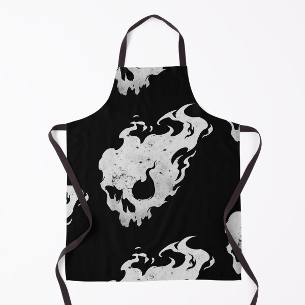 Item preview, Ghost Fire Flaming Skull Gothic Silhouette - Grunge designed and sold by Skulls & Calaveras.
