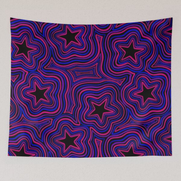 Item preview, Bi Pride Star Doodles designed and sold by Don-A-Hue.