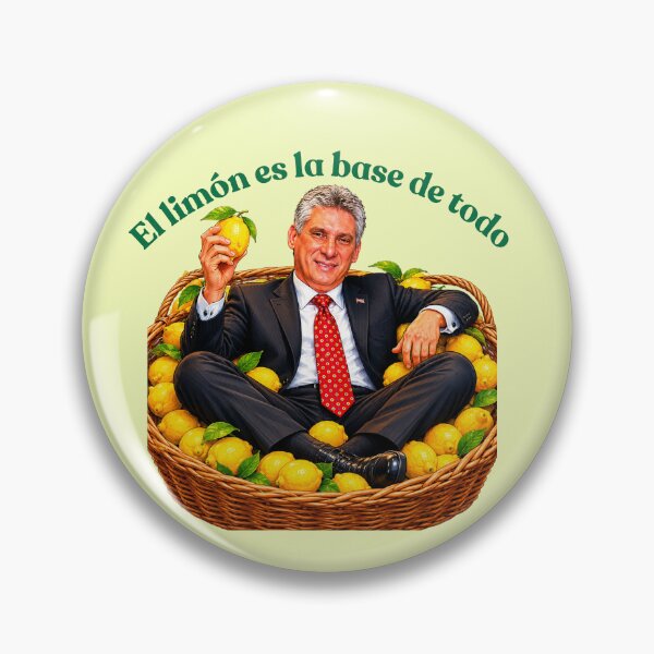 Item preview, Diaz Canel Cuba Lemon Basket Meme Art designed and sold by A touch of creativity.