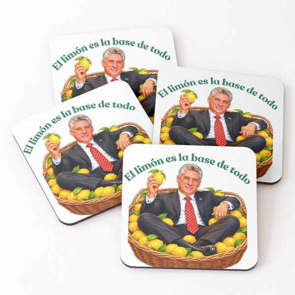 Item preview, Diaz Canel Cuba Lemon Basket Meme Art designed and sold by A touch of creativity.