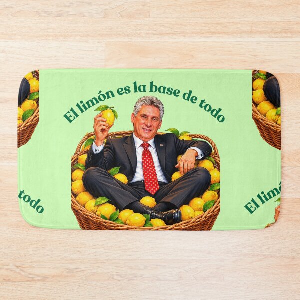 Item preview, Diaz Canel Cuba Lemon Basket Meme Art designed and sold by A touch of creativity.