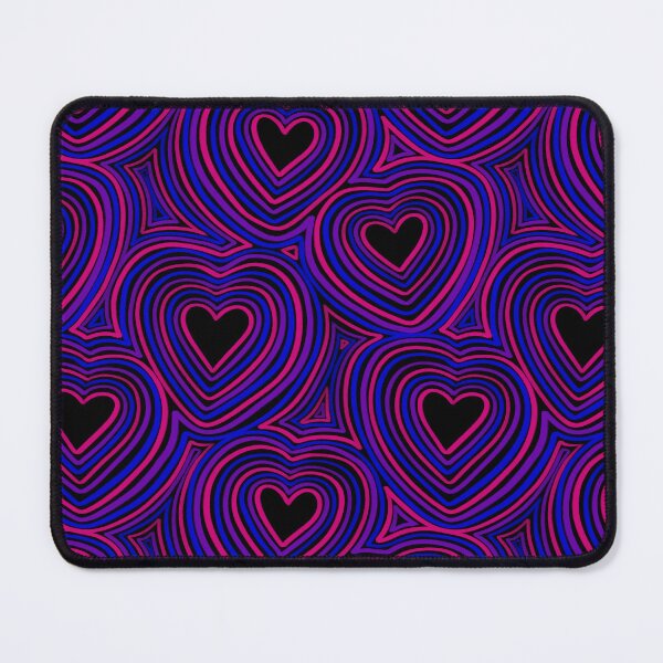 Item preview, Bi Pride Heart Doodles designed and sold by Don-A-Hue.