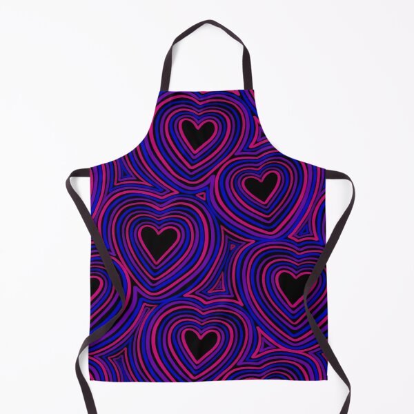 Item preview, Bi Pride Heart Doodles designed and sold by Don-A-Hue.