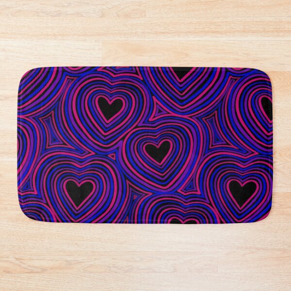 Item preview, Bi Pride Heart Doodles designed and sold by Don-A-Hue.
