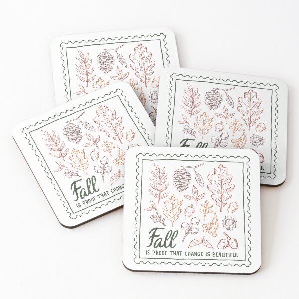 Item preview, Fall Leaves Change Is Beautiful designed and sold by FallStamps.