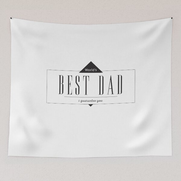 Item preview, World Best DAD i guarantee you - Best Father Day designed and sold by crouchingpixel.