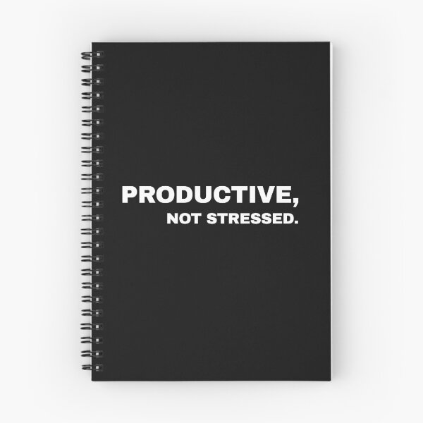 Item preview, Productive, not stressed. Just focus on important tasks designed and sold by ProductivityGrowth.