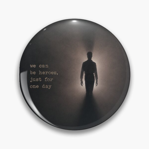 Item preview, David Bowie "We can be heroes" designed and sold by shrimpwhiskers.