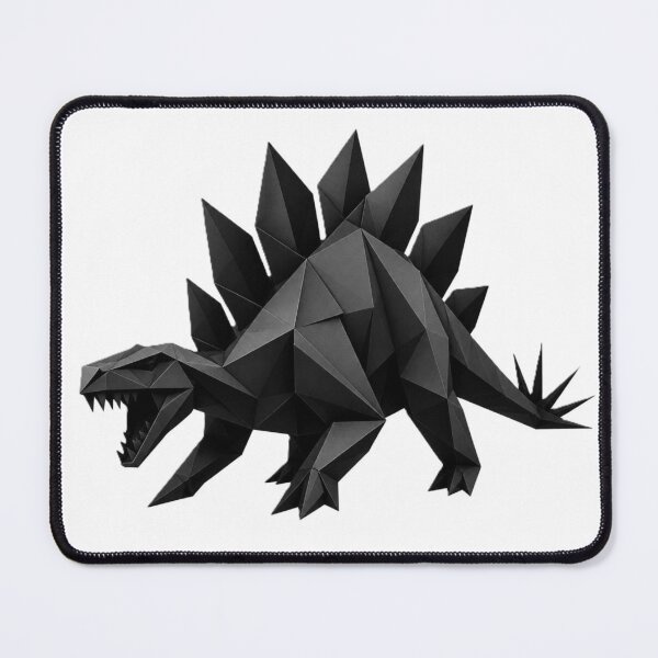 Item preview, Stegosaurus Dinosaur Origami Style Art T-Shirt designed and sold by NanuWear.