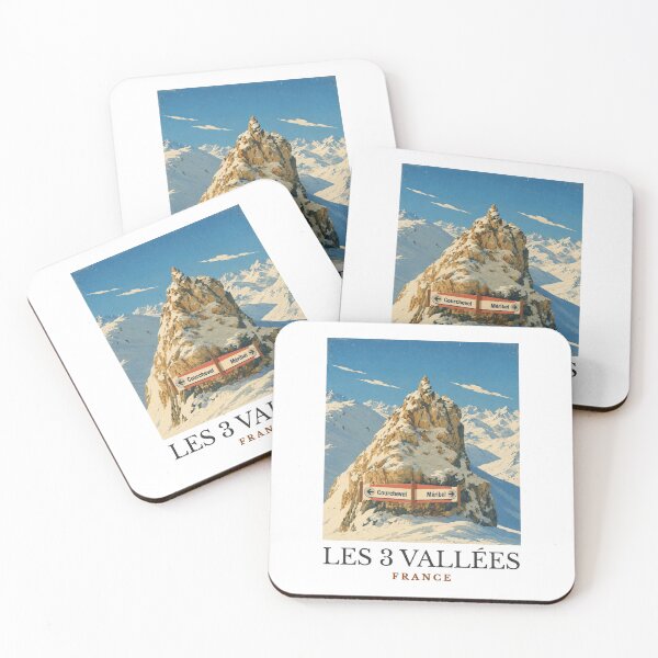 Item preview, Les 3 Vallées - France designed and sold by GoodOldVintage.