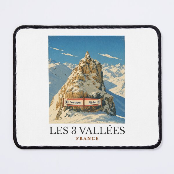 Item preview, Les 3 Vallées - France designed and sold by GoodOldVintage.