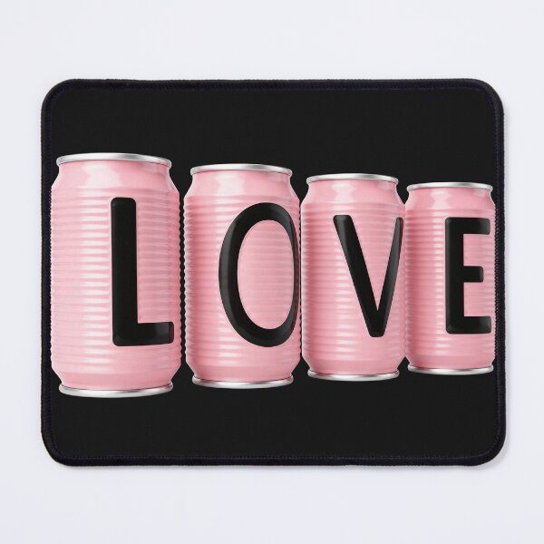Item preview, Pink Cans Spelling Love designed and sold by sneidere9dace.