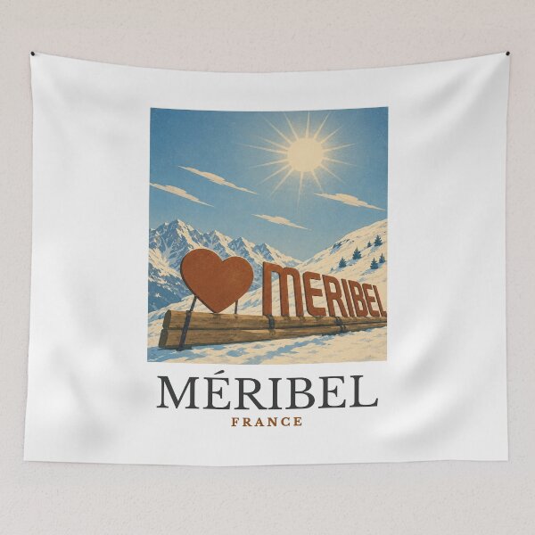 Item preview, Méribel - France designed and sold by GoodOldVintage.